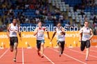 Mens 100 metres, Sainsbury's British Champs, Alexander Stadium, Birmingham. Photo: David T. Hewitson/Sprts for All Pics